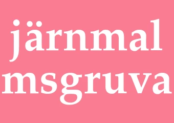 Synonym järnmalmsgruva