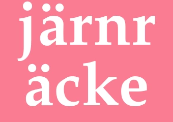 Synonym järnräcke