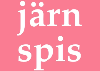 Synonym järnspis
