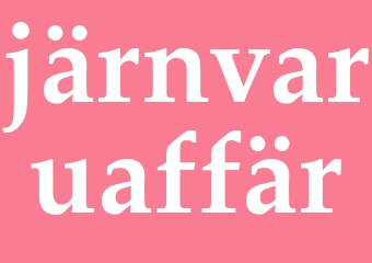 Synonym järnvaruaffär