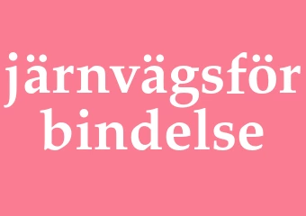 Synonym järnvägsförbindelse