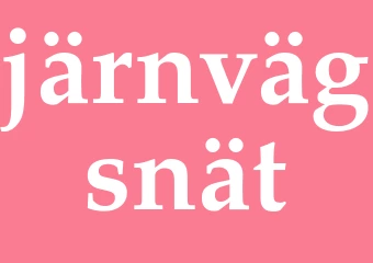 Synonym järnvägsnät