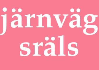 Synonym järnvägsräls