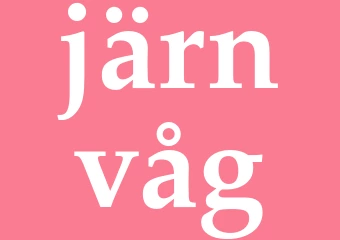 Synonym järnvåg