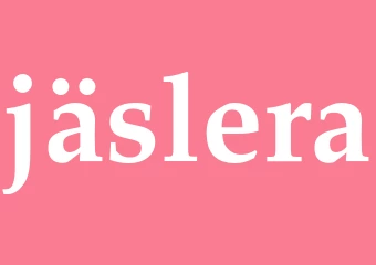 Synonym jäslera