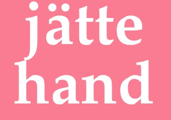 Synonym jättehand