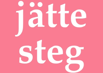 Synonym jättesteg