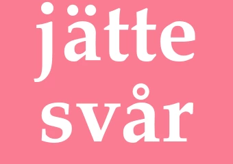 Synonym jättesvår
