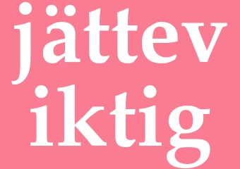 Synonym jätteviktig