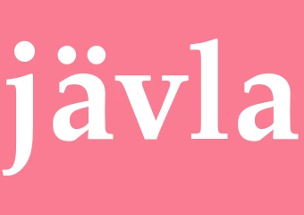 Synonym jävla