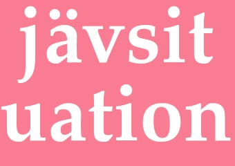 Synonym jävsituation