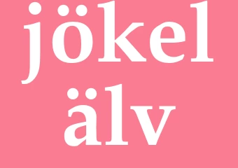 Synonym jökelälv