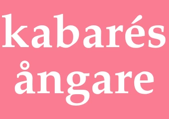Synonym kabarésångare