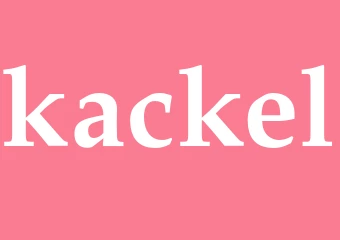 Synonym kackel