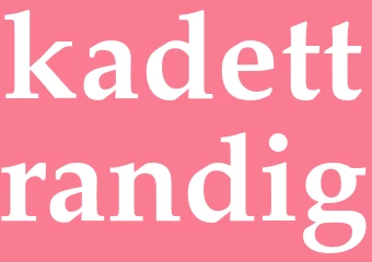 Synonym kadettrandig