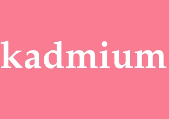 Synonym kadmium
