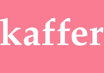 Synonym kaffer