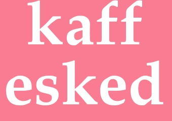 Synonym kaffesked