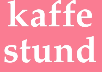 Synonym kaffestund