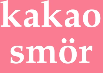Synonym kakaosmör