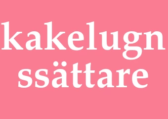 Synonym kakelugnssättare