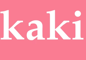 Synonym kaki