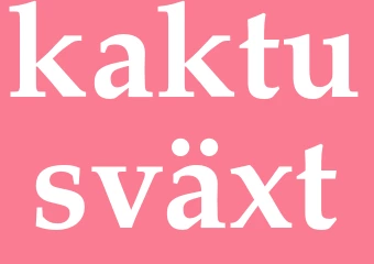Synonym kaktusväxt