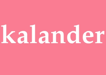 Synonym kalander