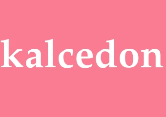 Synonym kalcedon