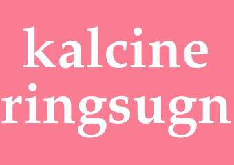Synonym kalcineringsugn