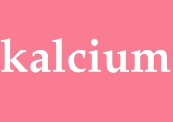Synonym kalcium
