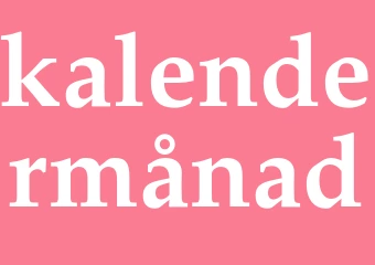 Synonym kalendermånad