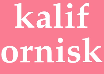 Synonym kalifornisk