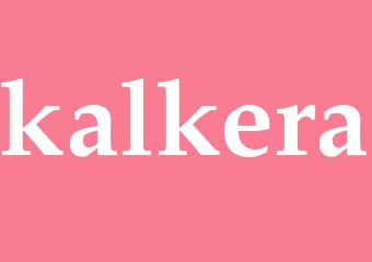 Synonym kalkera