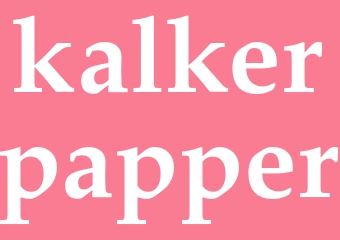 Synonym kalkerpapper