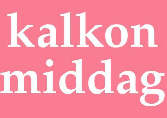 Synonym kalkonmiddag