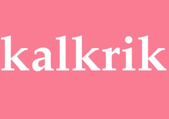 Synonym kalkrik