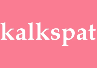 Synonym kalkspat