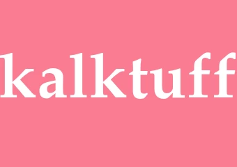 Synonym kalktuff