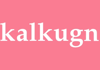 Synonym kalkugn