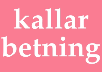 Synonym kallarbetning