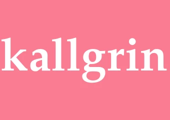 Synonym kallgrin