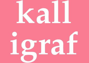 Synonym kalligraf