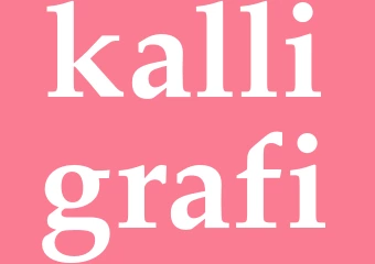 Synonym kalligrafi