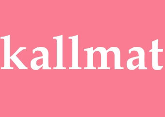 Synonym kallmat