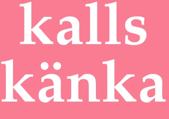 Synonym kallskänka