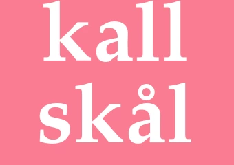 Synonym kallskål