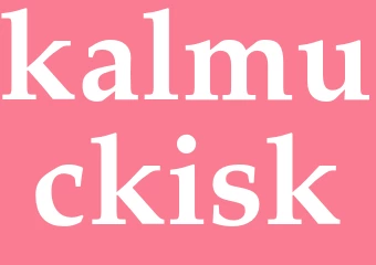 Synonym kalmuckisk