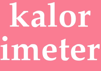 Synonym kalorimeter