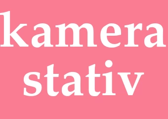 Synonym kamerastativ